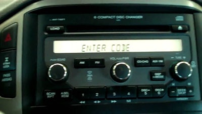 enter jeep patriot radio code