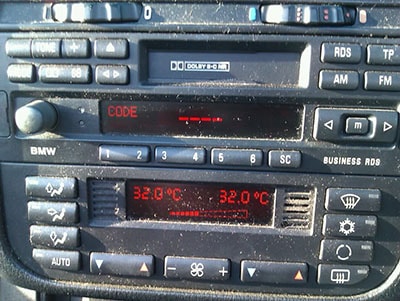 enter ford mondeo sw radio code