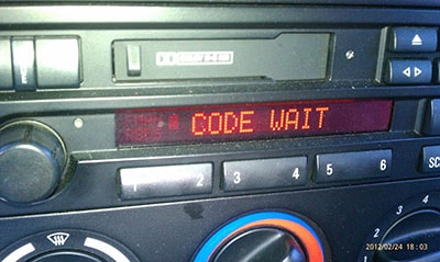 enter dodge  radio code