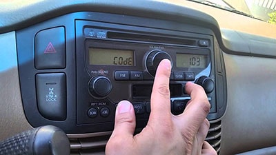 enter jeep patriot radio code