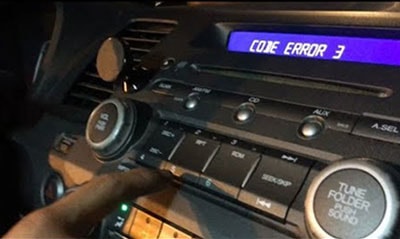 enter ford tourneo radio code
