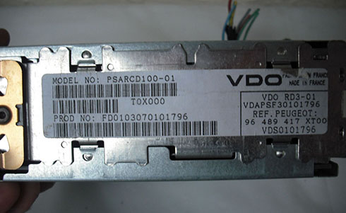 vdo dayton serial number